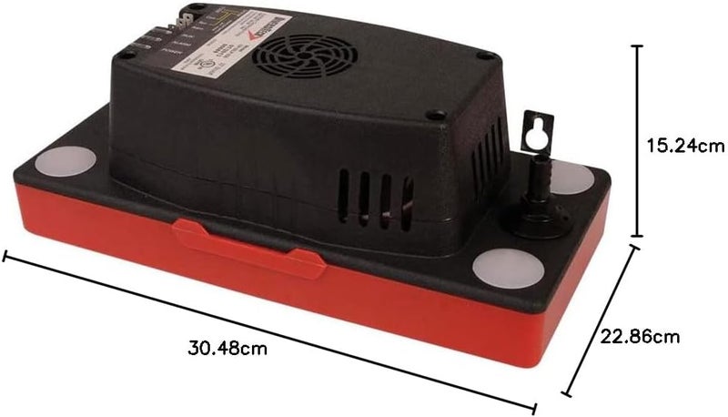 Diversitech DiversiTech CP22LP Automatic Condensate Pump for HVACR Equipment Condensation Removal Pump with Removable Check Valve 120V 22 Lift  - Image 2