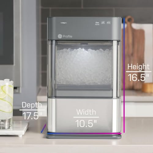 Profile Opal 2.0 | Countertop Nugget Ice Maker | Ice Machine with WiFi Connectivity | Smart Home Kitchen Essentials | Stainless Steel - Image 2