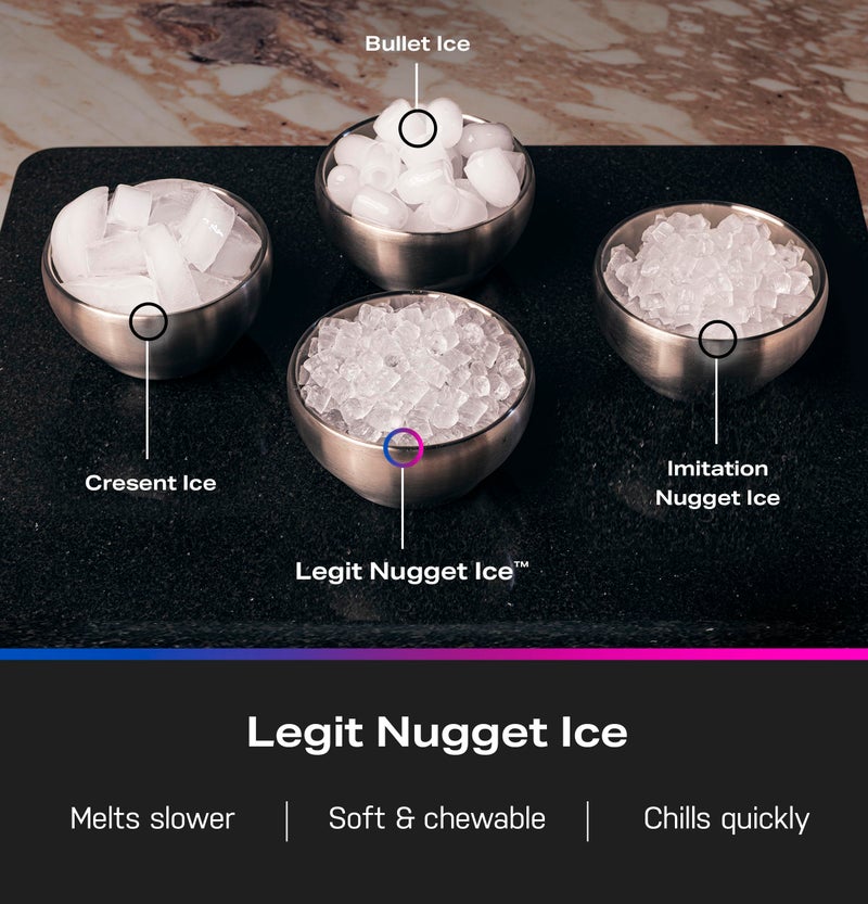 Profile Opal 2.0 | Countertop Nugget Ice Maker | Ice Machine with WiFi Connectivity | Smart Home Kitchen Essentials | Stainless Steel - Image 4
