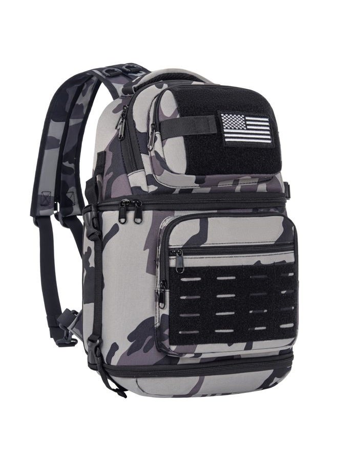 TORIBIO Camera Sling Bag,DSLR/SLR/Mirrorless Camera Bag with Tripod Holder & Removable Dividers,Small Crossbody Tactical - Image 1
