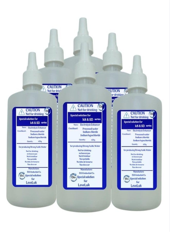 NOVAL Electrolysis Enhancer Liquid for Water Ionizer Machines (4 x 400ml Bottles) | Improves Ionization Performance | Compatible with Select Ionizers | Includes FREE 8 EKS Cleaning Powders - Image 4