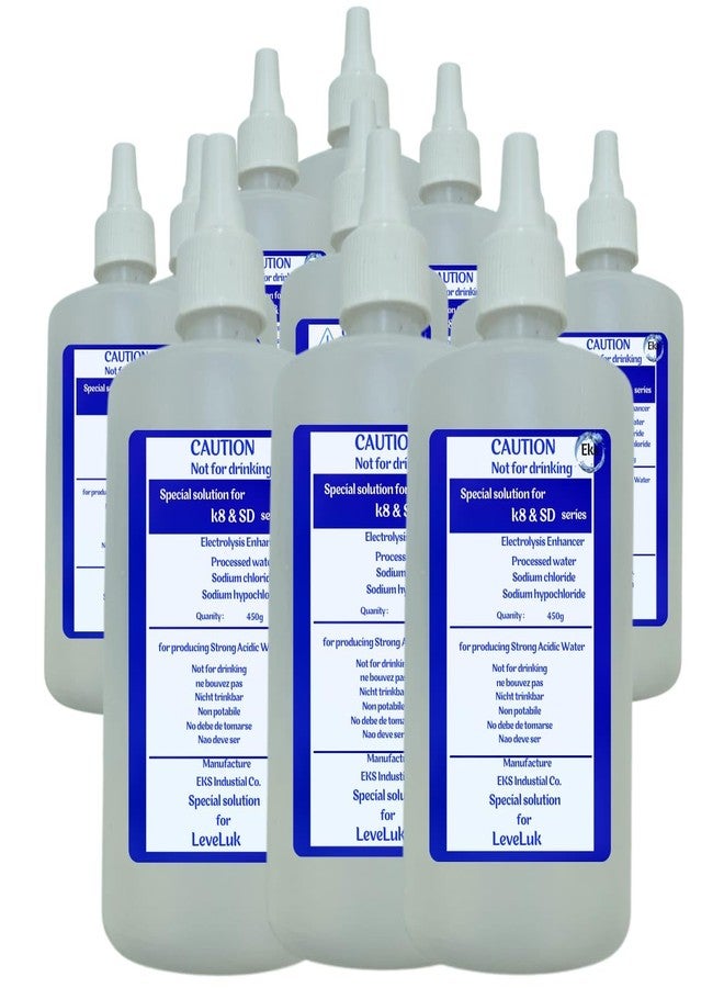 NOVAL Electrolysis Enhancer Liquid for Water Ionizer Machines (4 x 400ml Bottles) | Improves Ionization Performance | Compatible with Select Ionizers | Includes FREE 8 EKS Cleaning Powders - Image 5