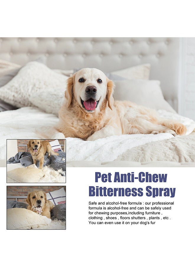 YEGBONG - Bitterness Spray For Dogs To Stop Chewing Behavior Corrector, Dog And Cat Deterrent Spray To Stop Scratching On Sofas And Furniture, Indoor And Outdoor Use, Safe And Non-Irritation 50ML - Image 1