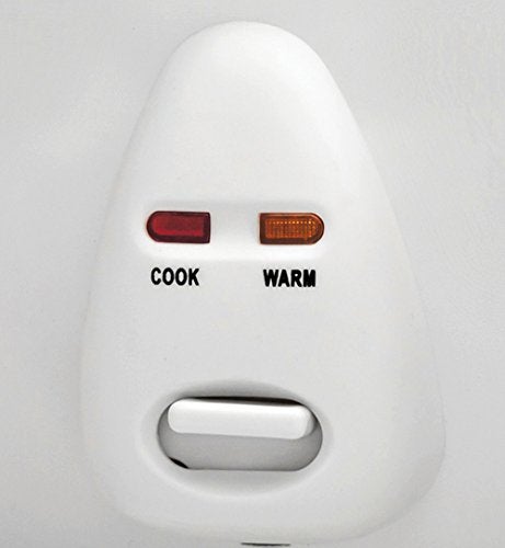 Continental Electric CE23201 6-Cup (Cooked) Rice Cooker (3-cup uncooked) White - Image 3