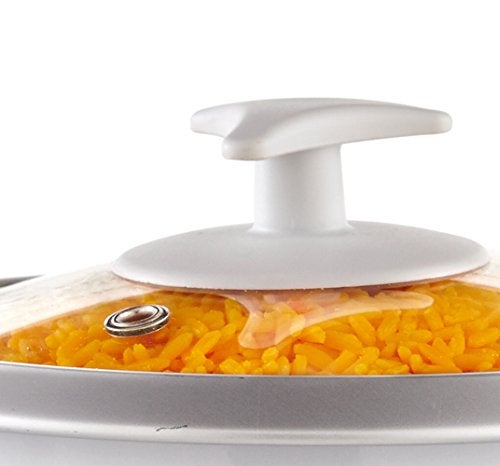 Continental Electric CE23201 6-Cup (Cooked) Rice Cooker (3-cup uncooked) White - Image 2