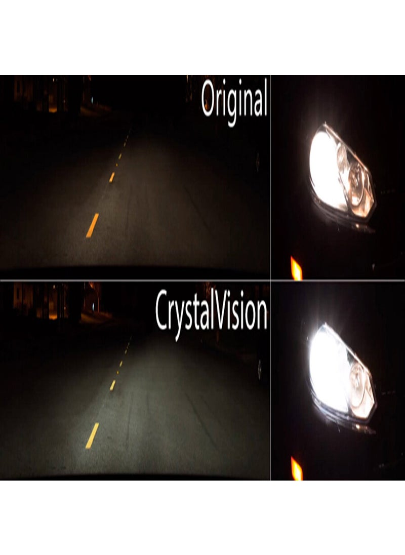 Philips H7 Model Crystal Vision Headlight Bulb Set 422914  - Image 2