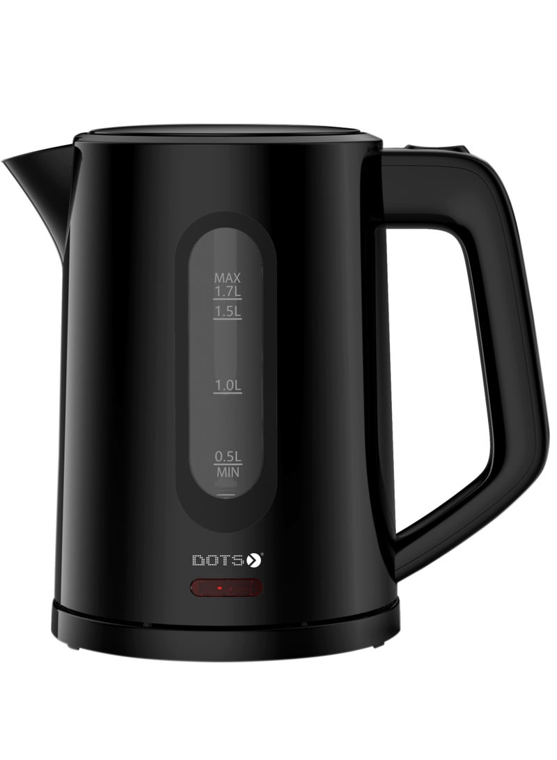 دوتس غلاية كهربائية مع ايقاف تشغيل تلقائي 2200 واط سعة 1.7 لتر من دوتس  BBK1019PG - Image 1