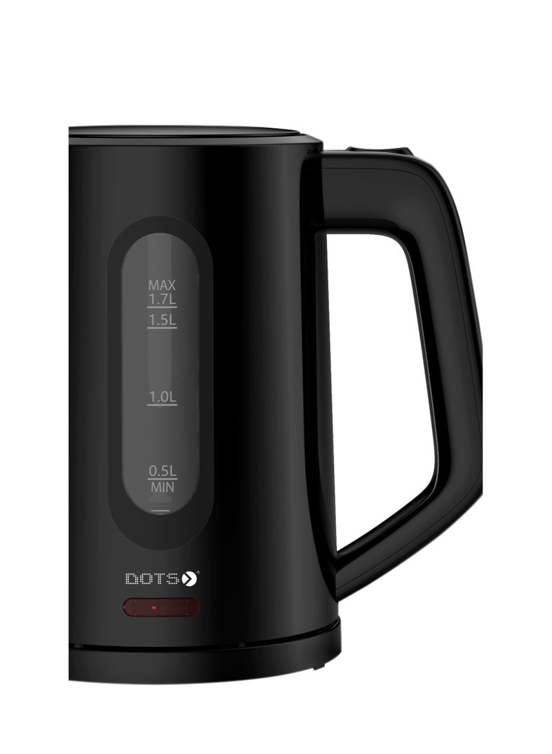 دوتس غلاية كهربائية مع ايقاف تشغيل تلقائي 2200 واط سعة 1.7 لتر من دوتس  BBK1019PG - Image 5