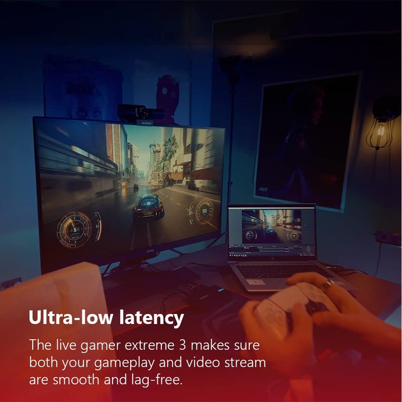 AVerMedia 4K Capture Card for Streaming,1440p120 Video Capture Device for PS5/Pro, Xbox Series X/S, Nintendo Switch, PC, compatible with Twitch, OBS, Windows, Mac - GC551G2 Live Gamer Extreme 3 - Image 5