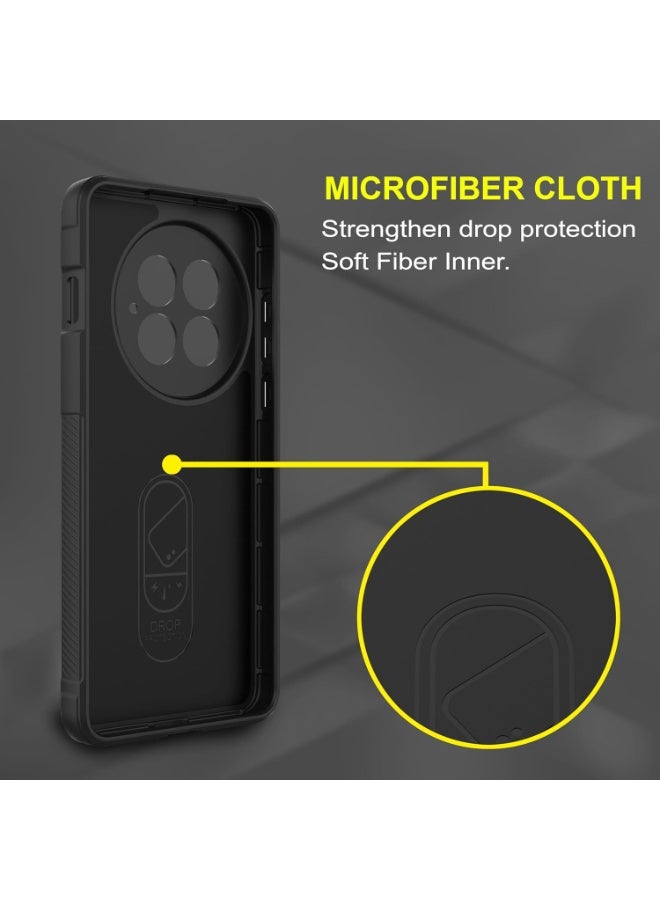 Premium Protection Back Silicone Case Compatible with OnePlus 13 5G Magic Shield Shockproof Case with Camera Protection (Black) - Image 4