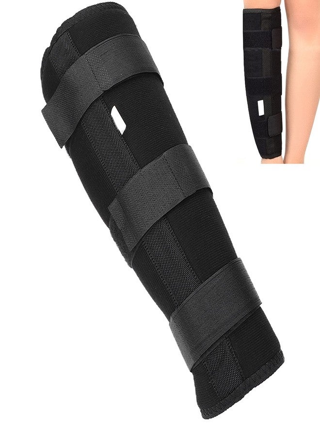 Agatige Fixed Calf Stabilizer, Warm Splint & Perone Protector Handle Fracture Attachment Strap for Men & Women(M) - Image 1