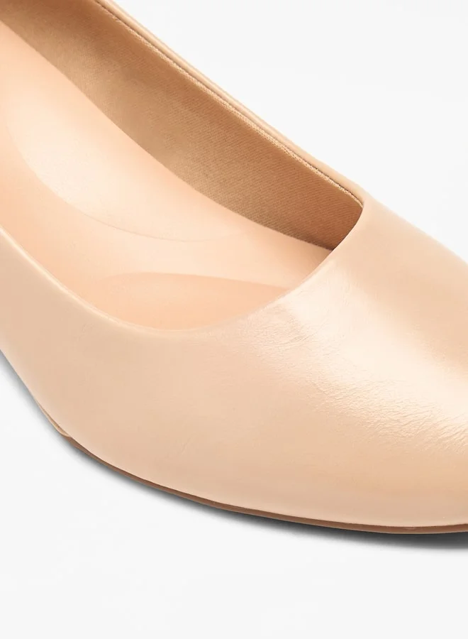 سيليست Women's Solid Slip-On Shoes with Wedge Heels
