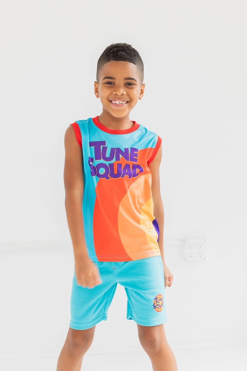 Space Jam Looney Tunes Athletic T-Shirt and Shorts Toddler to Big Kid - Image 3