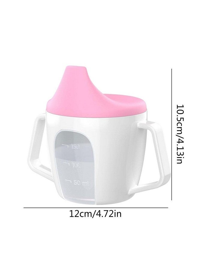 Beauenty Toddler Belly Button Cups Beak Cups with Handle for Little Toddlers, Leakproof Toddler Beak Cup with Handle, Portable Water Bottle for Kids - Image 4