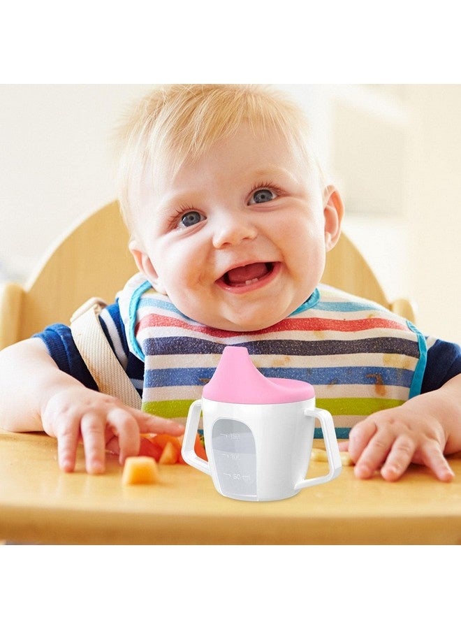 Beauenty Toddler Belly Button Cups Beak Cups with Handle for Little Toddlers, Leakproof Toddler Beak Cup with Handle, Portable Water Bottle for Kids - Image 2