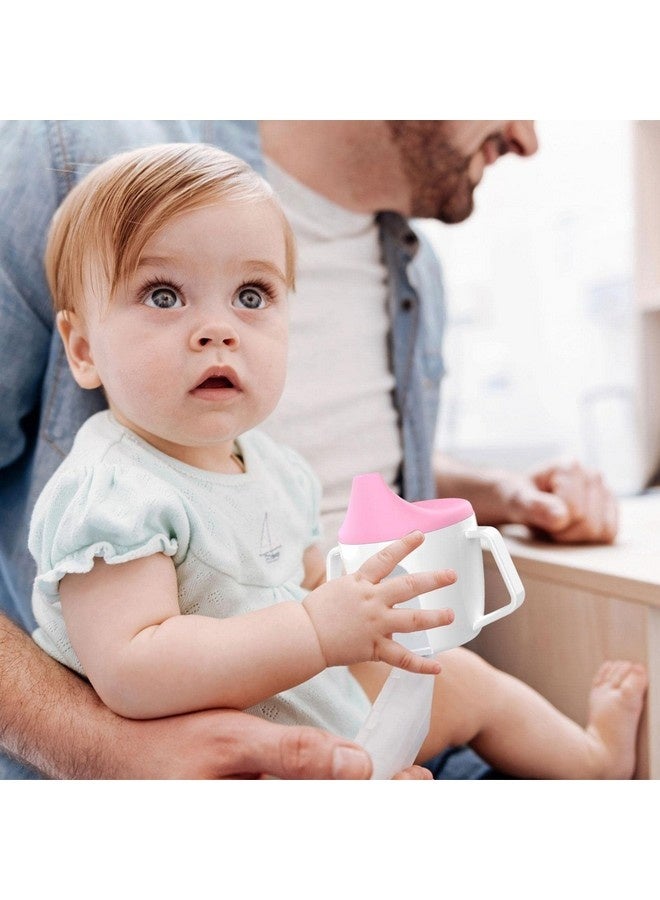 Beauenty Toddler Belly Button Cups Beak Cups with Handle for Little Toddlers, Leakproof Toddler Beak Cup with Handle, Portable Water Bottle for Kids - Image 3