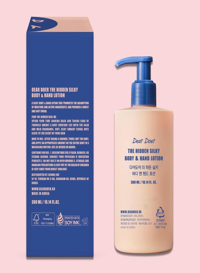 Dear Doer] The Hidden Silky Body & Hand Lotion | Vegan | 10.14 fl.oz - pH-Balanced, Non-Sticky Lotion, No Added Silicone, for Velvety Skin - Image 5