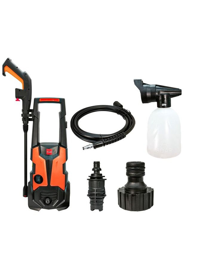 SPIDER Electric High Pressure Car Washer 1300W 120Bar Max with Foam Bottle Hose and Spray Gun for Car Garden Patio Floor Cleaning 220V 60Hz 2 Year Warranty  - Image 2