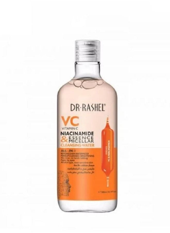 Rashell Cosmetics Vitamin C  Niacinamide Essence Micellar Cleansing Water  - Image 1