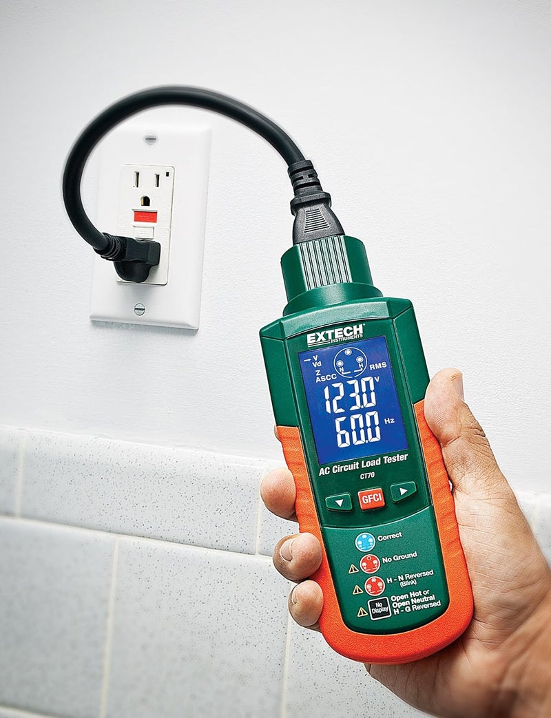 Extech CT70 AC Circuit Load Tester - Image 4