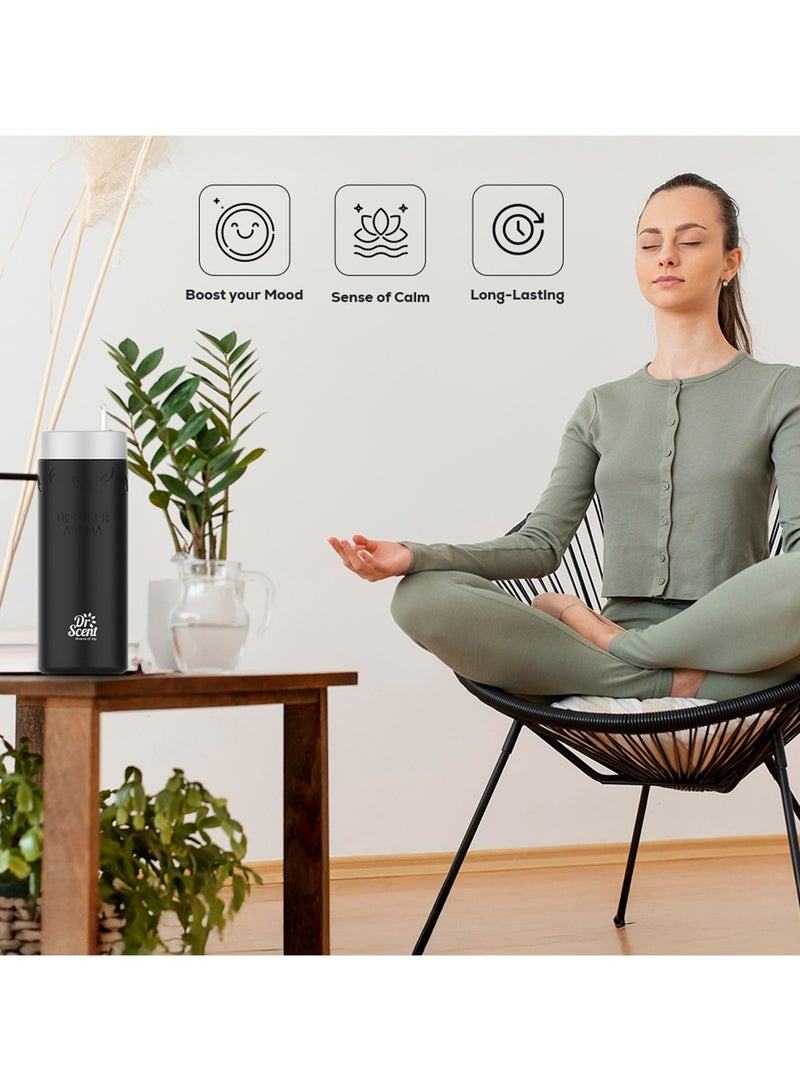 Dr Scent Diffuser Aroma Citrus Oasis, Feel the Distinctive Notes of Crisp Lime and Lemon, With Aromatic Strong Notes of Mandarin (500ml) - Image 4