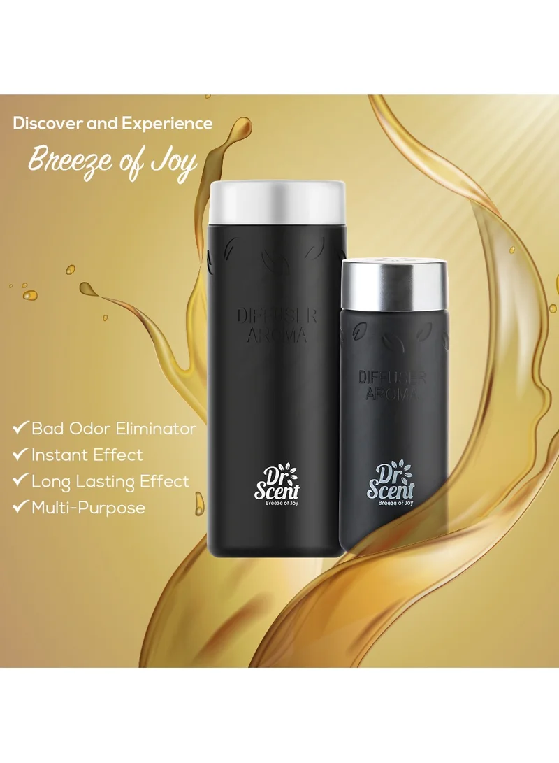 Dr Scent Dr Scent Diffuser Aroma Citrus Oasis, Feel the Distinctive Notes of Crisp Lime and Lemon, With Aromatic Strong Notes of Mandarin (500ml)