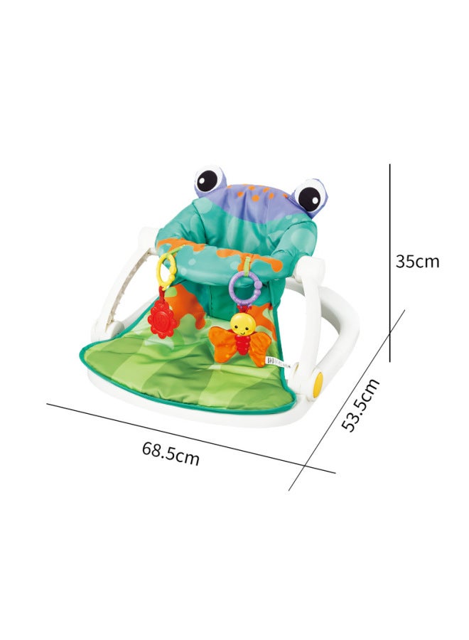 Tiibaby Baby Jumping Chair Fitness Rack Toy Folding Portable Floor Seat Large Size Jumping Paradise Jumping Swing - Image 4