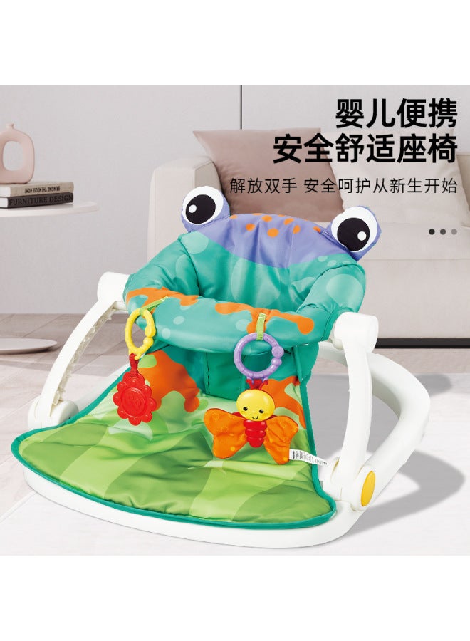 Tiibaby Baby Jumping Chair Fitness Rack Toy Folding Portable Floor Seat Large Size Jumping Paradise Jumping Swing - Image 2