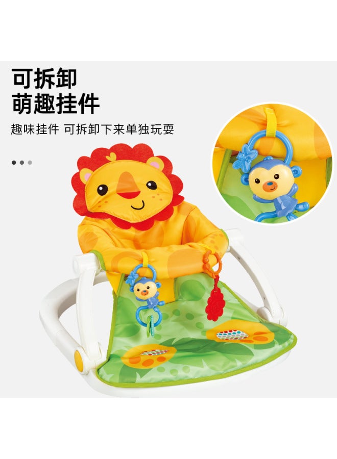 Tiibaby Baby Jumping Chair Fitness Rack Toy Folding Portable Floor Seat Large Size Jumping Paradise Jumping Swing - Image 3