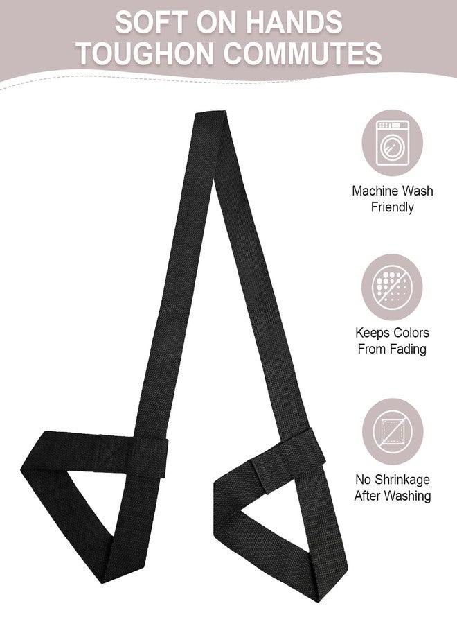 Fyroxx Yoga Mat Carrier, Premium Yoga Strap for Carrying Yoga Mats with Adjustable Hook and Loop Strap, Suitable for Carrying Most Sizes of Yoga Mats, Free Your Hands, Soft and Durable - Image 2