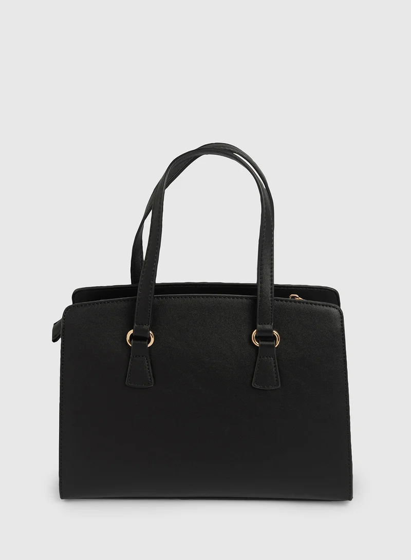 بيفرلي هيلز بولو كلوب Classic Structured Tote Bag