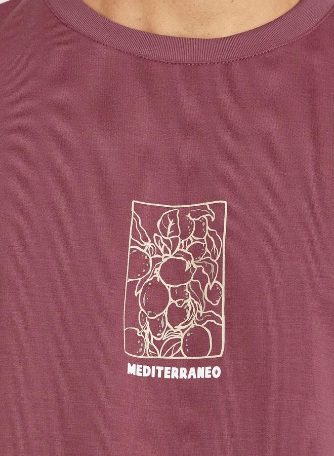 Styli Men Holiday Graphic Puff Print Oversized T-Shirt - Image 4