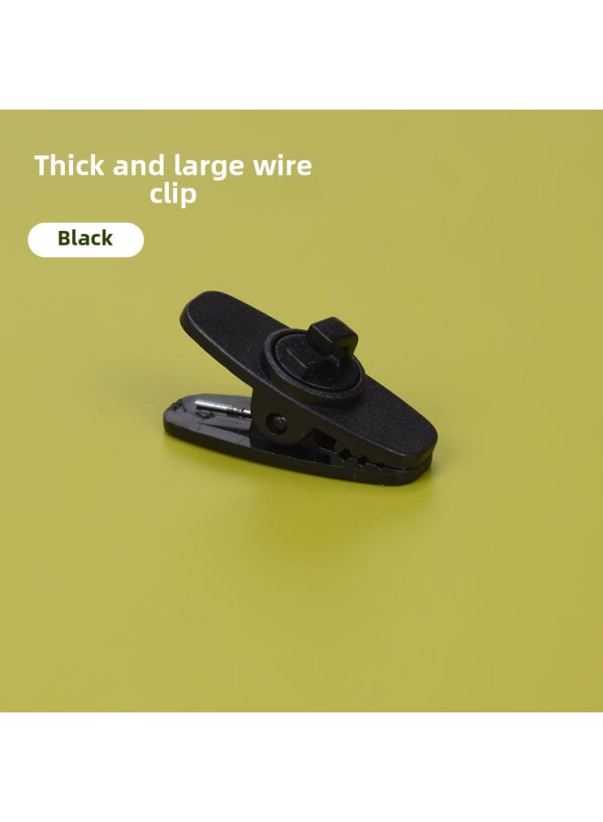 مشبك قابل للدوران لكابل السماعات، مشبك مضاد للضياع، مشبك للطوق، ملحقات هواتف محمولة، مشبك عالمي لتثبيت كابل السماعات - Image 1