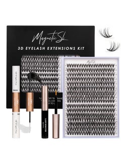 Lash Clusters DIY Lash Extensions Kit 320pcs Individual Lashes Clusters 30D 40D D Curl Eyelash Extension Kit with Applicator and Lash Bond&Seal,Clusters Lash Glue Remover Mix 10-16mm 30D+40D-320 KIT - pzsku/ZD939801C510148541D4BZ/45/_/1732881809/64471aac-e6a4-462a-87ab-e7f496dd59a8