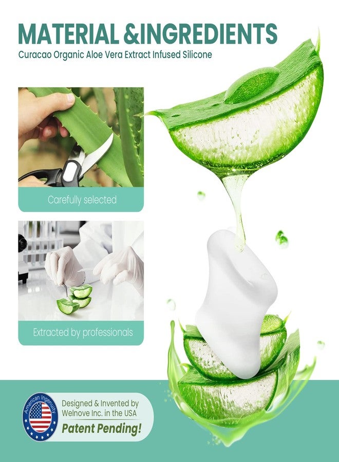 Welnove Gel Toe Separators and Bunion Toe Spacers - 12 Pack Toe Spacers with Aloe Vera Extract Infused - Silicone Bunion Corrector for Curled Toes and Overlapping Toes, Calluse - Image 2