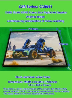 Painting - "CAR 041" by CHEN GUAN HONG: Future Sect Digital Art Creation, Sci-Fi Modern Artistic Design, Contemporary Presentation of Micro-Sculpting. This work is currently available exclusively on Platform "Noon";The following themes are related to the works: Artwork,Decorative Painting ,Modern Artwork,Abstract Paintings,Wall Art ,Interior Decoration,Home Decor,Classic Decor,Custom Painting,Office design,Commercial design,Model home design,Clubhouse interior design,Furniture design,Landscape design,Architecture design,Soft decoration,Molding,Villa design,Decorating,Interior Design,Residential Interior Design,Commercial Decorating,Budget-Friendly Decor Ideas,Modern Home Decor Trends,Vintage Decor Inspirations,Small Space Solutions,City-Specific Interior Designers,Tips for Maximizing Small Living Spaces,Latest Trends in Home Decor for 2025.
