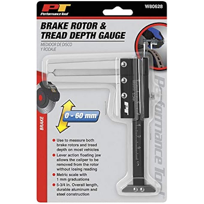 Performance Tool W80628 Brake Rotor and Tread Depth - Image 3