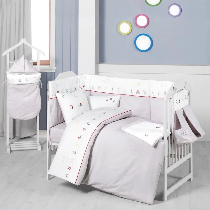 Miespiga Alphabet Baby Pique 75X90