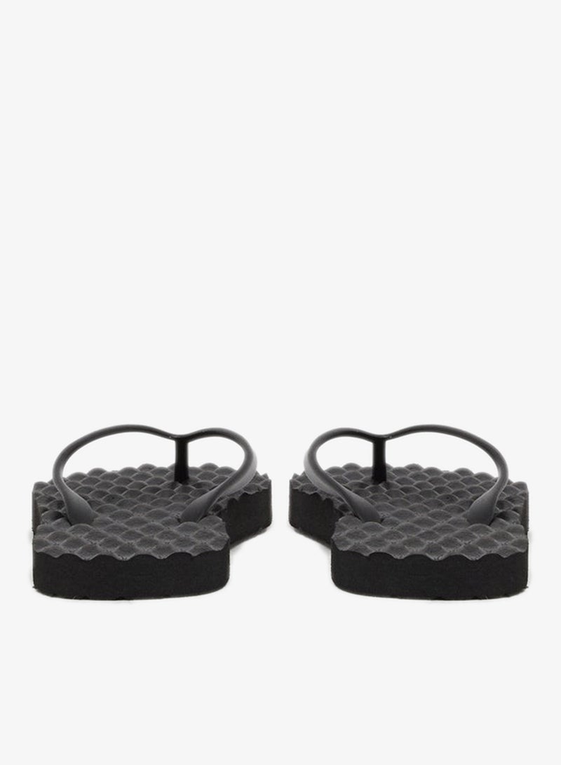 Styli Textured Thong Toe Flip Flops - Image 4