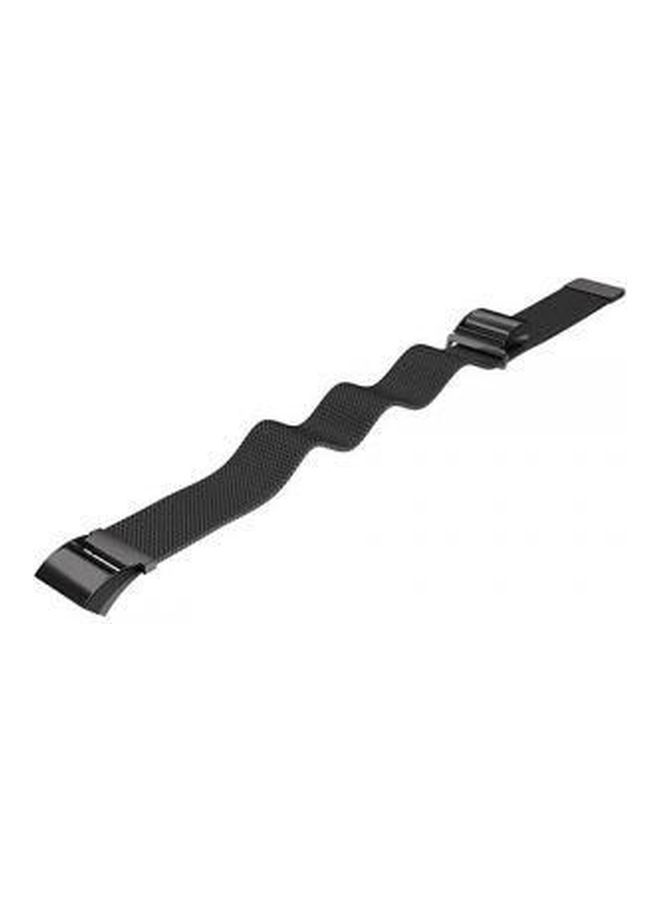 NIBEMINENT Replacement Watchband For Fitbit Charge 2 Black  - Image 2