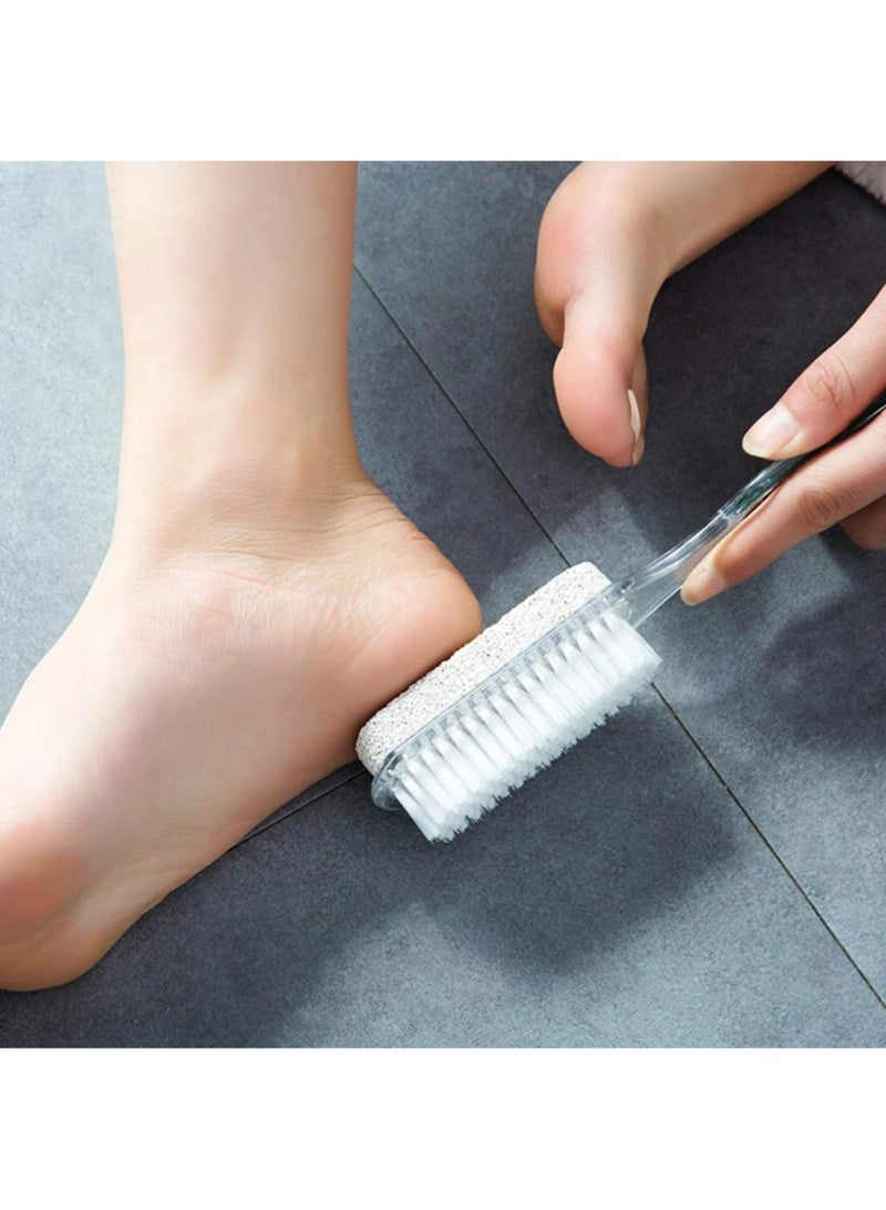 RollsTimi  4-In-1 Pumice Stone Double Sided Foot File Clear/Grey 22cm - Image 5