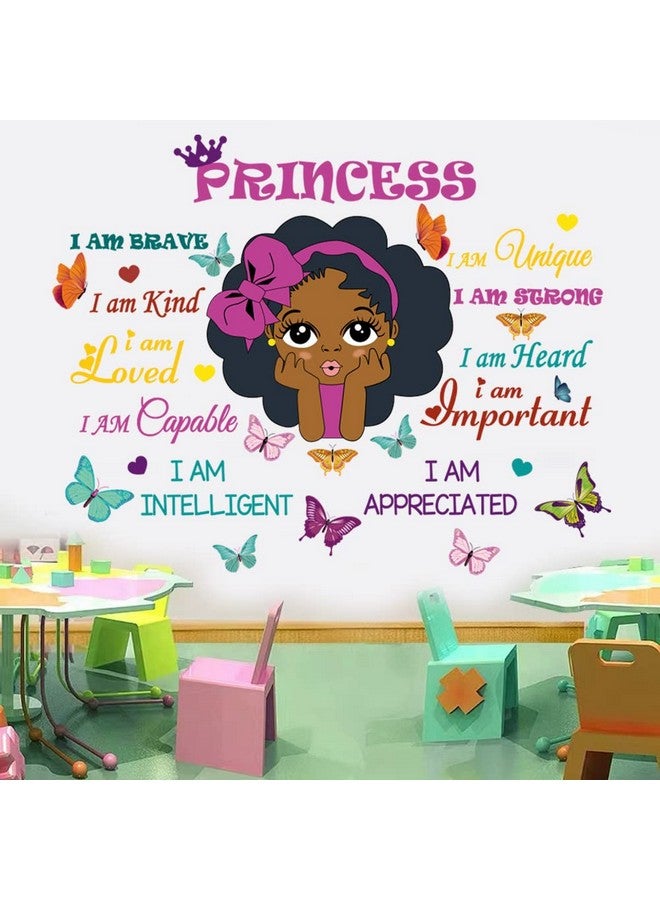 Casa Decor Black Girl Magic Inspirational Wall Quotes I Am Special Motivational Saying African American Wall Sticker for Nursery Baby Toddler Room Afro Kid Bedroom Playroom Wall Decoration Home Decor - Image 4