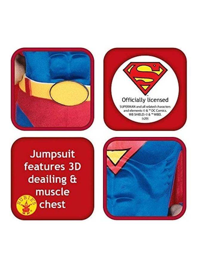 NIBEMINENT Super DC Heroes Muscle Chest Superman Costume L - Image 3