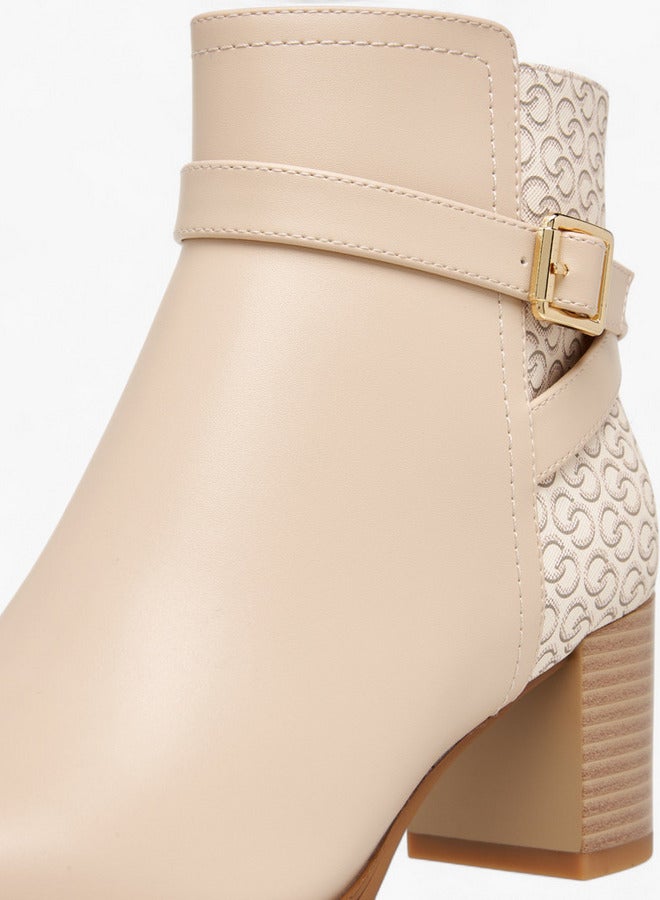 سيليست بوت نسائي بكعب عريض للكاحل - Image 4