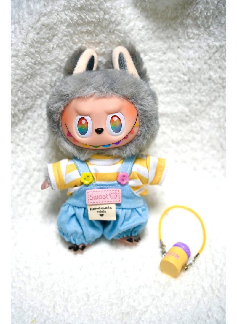 Labubu The Monsters Clothes - Labubu Outfit, Chic Style Set for Labubu Dolls, 17cm Doll Clothes Suitable for Labubu Dolls Accessories  - Image 4