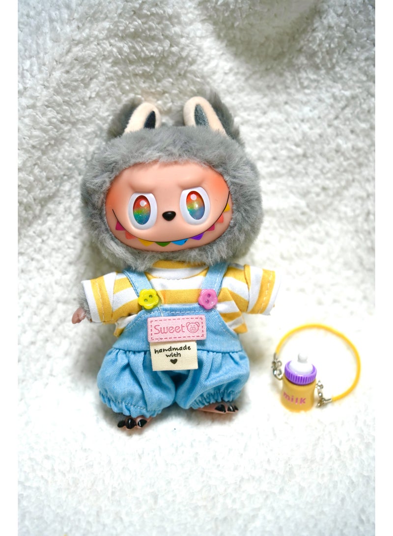 Labubu The Monsters Clothes - Labubu Outfit, Chic Style Set for Labubu Dolls, 17cm Doll Clothes Suitable for Labubu Dolls Accessories  - Image 1