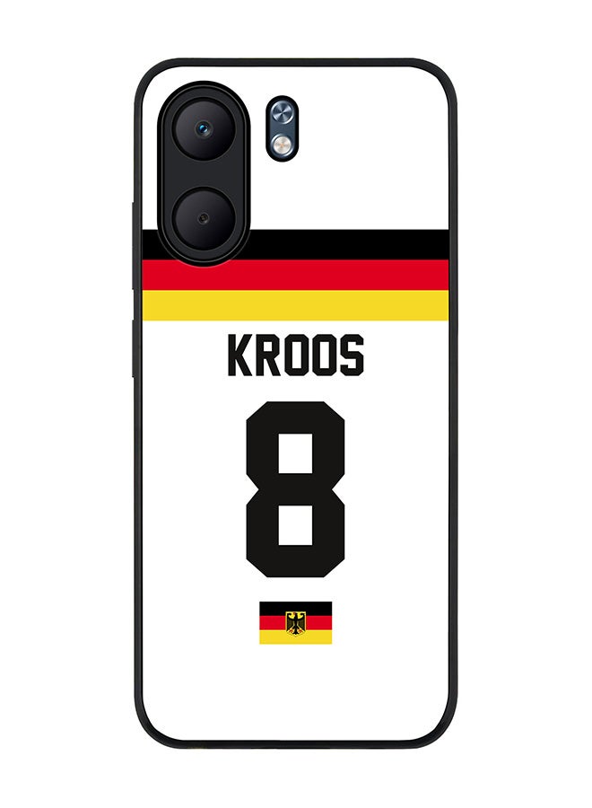 Stylizedd For Oppo A5x 5G / A5x 4G Case,Slim fit Camera Protection, Shockproof Thin Phone cover  - Football - Germany,  Kroos