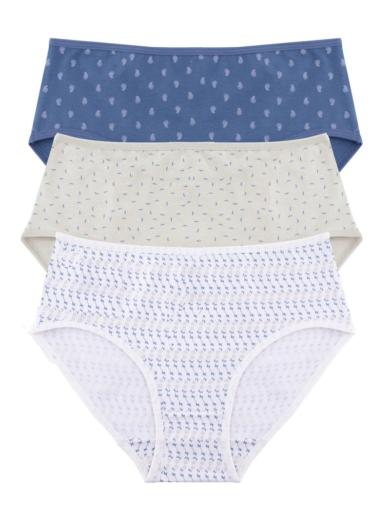 Milk Women Midi Underwear Bundle of 6 Colored Midi (Plain & Printed) - Image 5