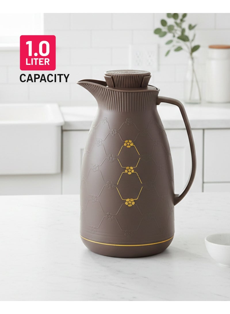 DELCASA Double Wall Vaccum Flask 1000ml - Image 4