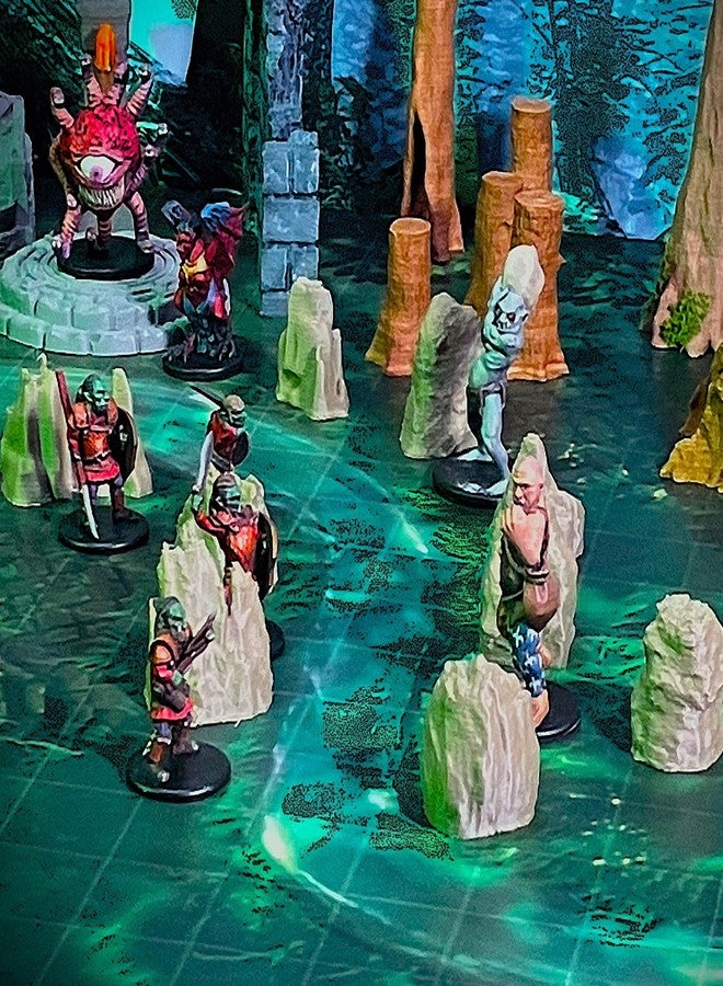 Extruded Gaming Set of 9 Boulders - Image 4